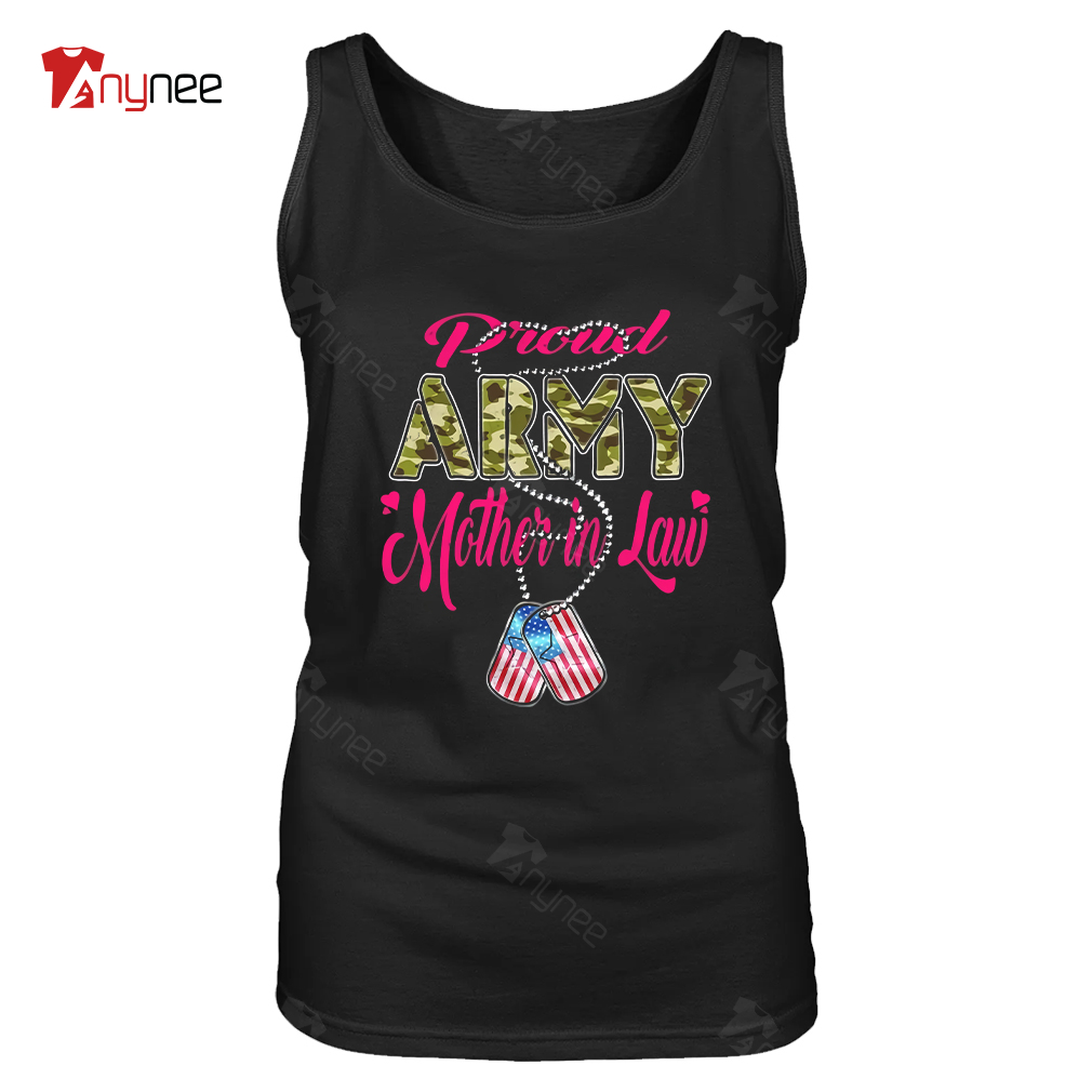Proud Army Mother In Law Us Flag Dog Tags Military Family Shirt Proud Army Mother In Law Us Flag Dog Tags Military Family Shirt