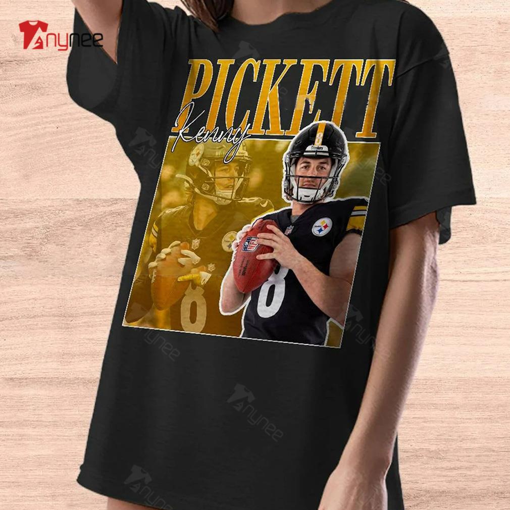 Kenny Pickett Shirt Vintage 90s Quarterback Retro Classic Graphic - Anynee